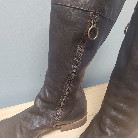 Fiorentini + Baker brown leather riding boots size 6 (36EU) - Picture 8 of 13